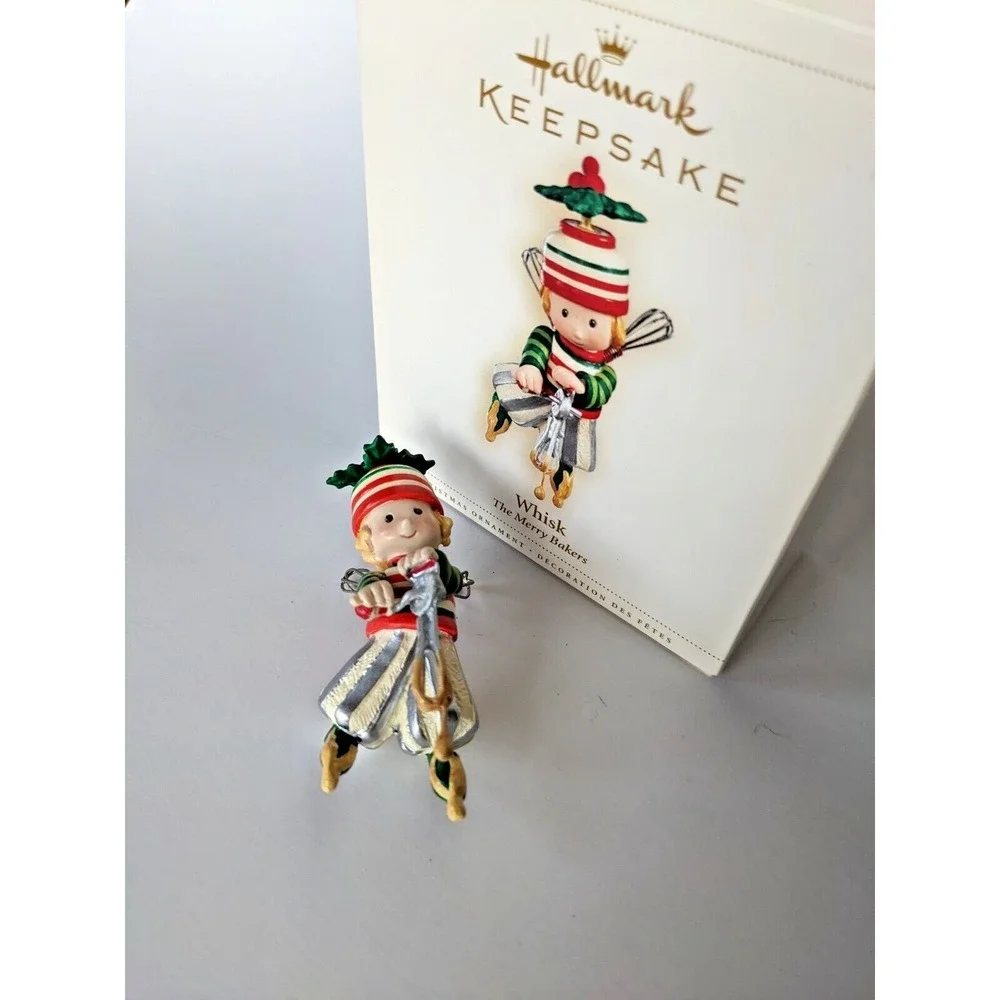 Hallmark Keepsake Ornament Whisk The Merry Bakers By Sue Tague Boxed Dated 2006